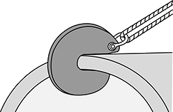 Image of ProductInUse. Shown in Use. Front orientation. Hooks. For Lifting, Eye, For Lifting Pipe.