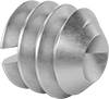 Slotted Stainless Steel Cup-Tip Set Screws