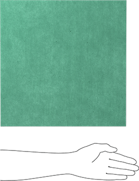 Image of Product. Side1 orientation. Contains SizingReference. High-Strength Aramid/Buna-N Gasket Material, Oil-Resistant, 1/16" Thick, 15" x 15".