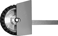 Image of Product. Front orientation. Sander Replacement Parts. Contact Wheel Attachments.