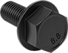 Steel Flanged Hex Head Screws