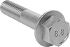 Steel Flanged Hex Head Screws