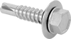 Sealing Steel Flanged Hex Head Drilling Screws with Washer