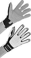 Image of Product. Smooth with Open Cuff (Cowhide Leather). Front orientation. Gloves. Heavy Duty Work Gloves, Cowhide Leather, Smooth, Open Cuff.
