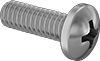 Phillips Rounded Head Screws