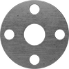 High-Temperature Graphite Pipe Gaskets with Bolt Holes