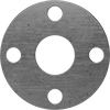 High-Temperature Graphite Pipe Gaskets with Bolt Holes