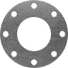 High-Temperature Graphite Pipe Gaskets with Bolt Holes