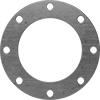 High-Temperature Graphite Pipe Gaskets with Bolt Holes