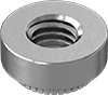 Metric Stainless Steel Press-Fit Nuts for Soft Metal and Plastic