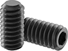 Steel Flat-Tip Set Screws