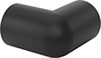 Image of Product. Front orientation. Corner Guards. Foam Corner Caps, Style 1—Round.