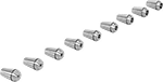 Image of Product. Collet Set. Front orientation. Milling Machine Collets. ER Collet Sets.