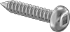18-8 Stainless Steel Square-Drive Rounded Head Screws for Sheet Metal