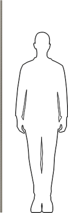Image of Product. Side1 orientation. Contains SizingReference. Super-Corrosion-Resistant 316 Stainless Steel Threaded Rod, M20 x 2.5 mm Thread Size, 2 M Long.