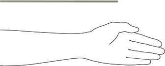 Image of Product. Side1 orientation. Contains SizingReference. Super-Corrosion-Resistant 316 Stainless Steel Threaded Rod, M6 x 1 mm Thread Size, 300 mm Long.