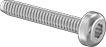 Image of Product. Front orientation. Tapping Screws. Steel Torx Plus Rounded Head Thread-Forming Screws for Soft Metal.