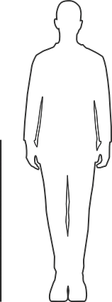 Image of Product. Side1 orientation. Contains SizingReference. Medium-Strength Threaded Rod, Black-Oxide Grade B7 Steel, 5/16"-18 Thread Size, 3 Feet Long.