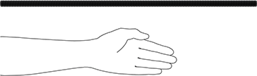 Image of Product. Side1 orientation. Contains SizingReference. Medium-Strength Threaded Rod, Black-Oxide Grade B7 Steel, 5/8"-11 Thread Size, 2 Feet Long.