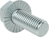 Steel Serrated-Flange Hex Head Screws