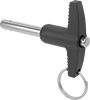 Choose-a-Color T-Handle Locking Quick-Release Pins