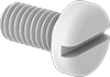 Plastic Pan Head Slotted Screws
