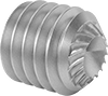Serrated-Locking Steel Cup-Tip Set Screws