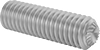 Serrated-Locking Steel Cup-Tip Set Screws