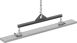 Image of ProductInUse. Steel Sheet Not Included. Front orientation. Lifting Beams. Magnetic Lifting Beams.