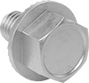 Stainless Steel Serrated-Flange Hex Head Screws