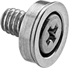 Flush-Mount Press-Fit Captive Panel Screws