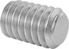 Stainless Steel Flat-Tip Set Screws