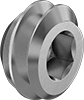Stainless Steel Flat-Tip Set Screws
