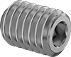 Stainless Steel Flat-Tip Set Screws