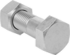 Stainless Steel Hex Head Screw Kits for Metal Pipe Flanges