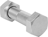 Stainless Steel Hex Head Screw Kits for Metal Pipe Flanges