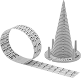 Image of Product. For 1/4" to 3" ID O-Rings. Front orientation. O-Ring Gauges. 1/4" to 3" for O-Ring ID Range.