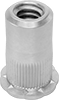 Twist-Resistant Rivet Nuts For Soft Materials