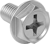 Stainless Steel Flanged Phillips Hex Head Screws
