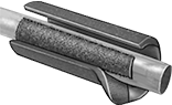 Image of ProductInUse. Front orientation. Hand Grips. Split Hand Grips .