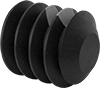 Thread-Locking Steel Flat-Tip Set Screws