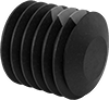 Thread-Locking Steel Flat-Tip Set Screws