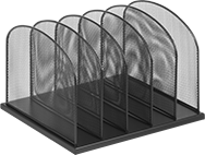 Image of Product. Front orientation. File Holders. Document Organizers, Style C.