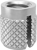 Screw-to-Expand Press-In Threaded Inserts for Plastic