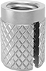 Screw-to-Expand Press-In Threaded Inserts for Plastic
