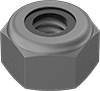 Titanium Nylon-Insert Locknuts