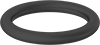 Image of Product. Front orientation. O-Rings. Water- and Steam-Resistant EPDM O-Rings.