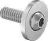 Metric Stainless Steel Ultra-Wide Flanged Button Head Screws