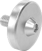 Aluminum Oversized-Flange Button Head Hex-Drive Screws