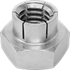 Flex-Top Locknuts for Heavy Vibration